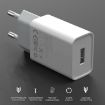 IVON AD-33 2 in 1 Travel Charger + 1m USB Data Cable Set - 6