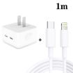 SDC-40W Dual PD USB-C Charger with 1m Type-C to 8 Pin Cable - 1