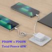 SDC-40W Dual PD USB-C Charger for iPhone/iPad, EU Plug - 4
