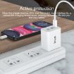 IVON AD48 18W PD Fast Charger + USB-C to 8 Pin Data Cable Set - 2