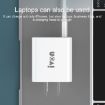 IVON AD48 18W PD Fast Charger + USB-C to 8 Pin Data Cable Set - 6