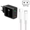 45W PD3.0 + 2 x QC3.0 USB Multi Port Charger with Type-C to 8 Pin Cable - 1