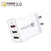 30W QC 3.0 USB + 2 x USB 2.0 Ports Quick Charger - AU Plug - 2