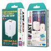 WK WP-U140 33W Power Series USB+USB-C Fast Charger - US Plug (White) - 7