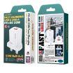 WK WP-U140 33W Power Series USB+USB-C Fast Charger - UK Plug (White) - 7