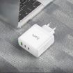 hoco N30 Glory PD 65W USB+ Dual USB-C Fast Charger EU Plug - 5