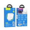 hoco N30 Glory PD 65W USB+ Dual USB-C Fast Charger EU Plug - 7