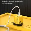 WK WP-U128 40W Dual USB-C/Type-C Charger - UK Plug - 5