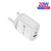 PD04 PD20W Type-C + QC18W USB Mobile Phone Charger, UK Plug - 2