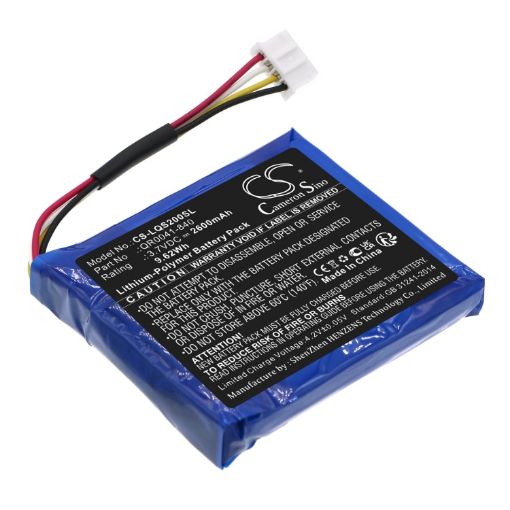 Battery for Qolsys IQ Panel 2 & Plus (p/n QR0041-840 SP584646-1S2P) - 1