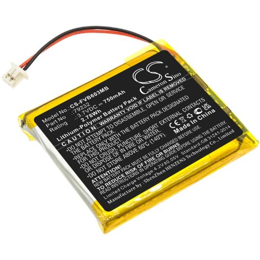 Floureon VB605 VB603 VB601 Battery (p/n 79232) Replacement - 1