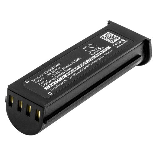 Cipherlab 1564 1562 1560 Battery (p/n BA-001800 KB1A371802963) - 1