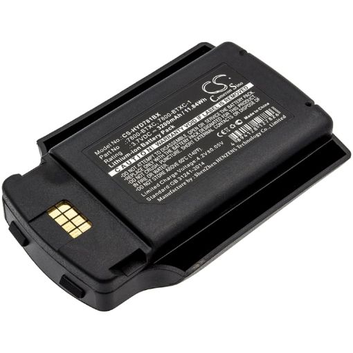 Honeywell Dolphin 7600 II Battery (p/n 7600-BTEC 7600-BTXC) - 1