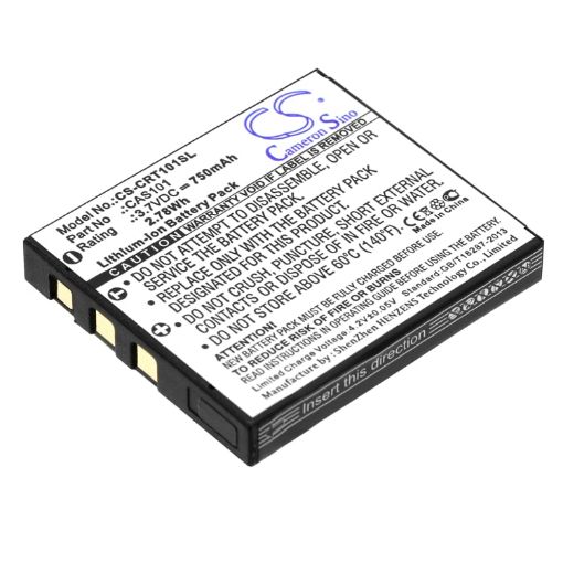 Creative VF0570 Vado Video Cam Battery CAS101 HD Pocket Vado - 1