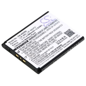 Sony NW-HD5 Series Battery (20GB) 2-632-807-11 LIP-880 - 1