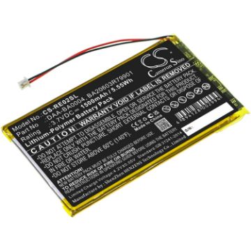 Battery for Creative Zen Touch 40GB/20GB Nomad Jukebox DAP-HD0014 - 1