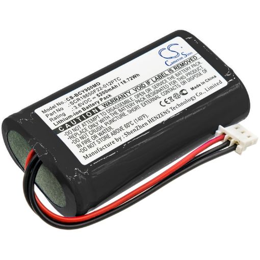 Bionet Oximeter OXY9 Wave Battery (p/n SCR18650F22-012PTC) - 1