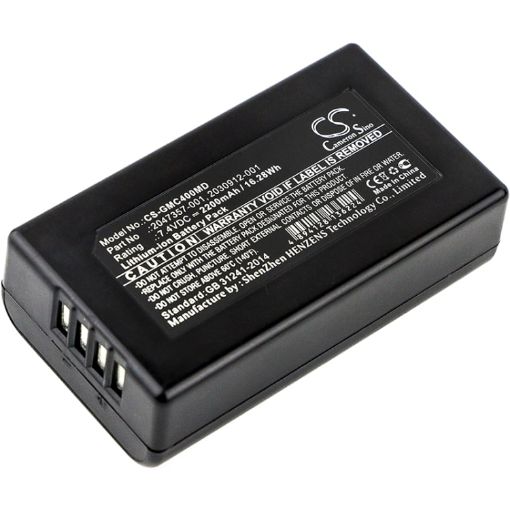 Battery for GE MAC C3/600/400 EKG (p/n 2030912-001 2047357-001) - 1