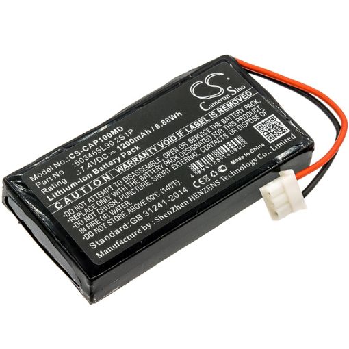 Battery for Charmcare ACCURO Tabletop Pulse Oximeter (p/n 503465L90) - 1