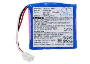 Edan VE-300 VE-100 SE-601 SE-301 SE-300 Battery (p/n HYLB-102) - 1