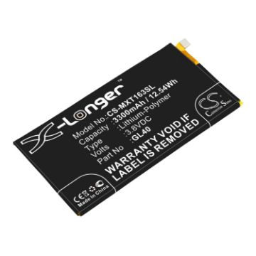 Motorola XT1635 Moto Z Play Droid Battery GL40 SNN5974A - 1