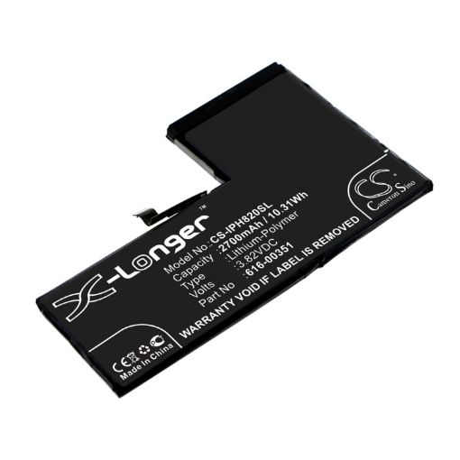 iPhone X Battery for MQA92LL/A MQA82LL/A MQA62LL/A MQA52LL/A 616-00351 - 1