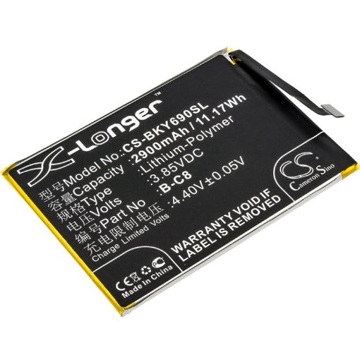 VIVO Y69 Dual SIM Battery B-C8 for BBK VIVO Y69 1714 TD-LTE - 1