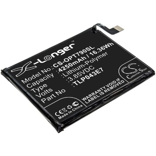 Battery for Alcatel T790Z/Y/W/S/H (TLp043E1/TLP043E7) - 1