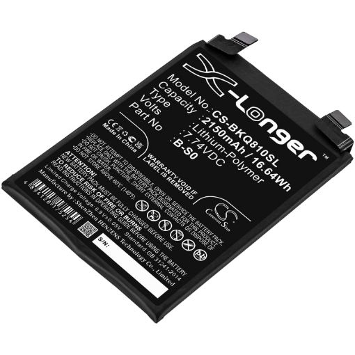 Vivo V2141A IQOO 8 Pro Battery B-S0 Replacement - 1