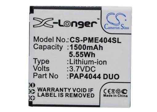 Battery for Prestigio MultiPhone 4044 Duo (PAP4044 DUO) - 1