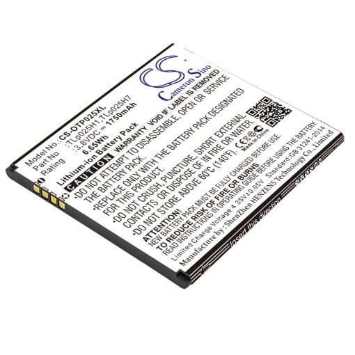 Alcatel OT-5051X/5051D One Touch POP 4 Battery TLp025H1/H7 - 1