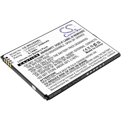 Wiko U520AS RIDE 2 Battery (p/n LT25H446077J) - 1
