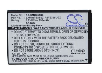 Samsung SCH-U960 U460 U450 Battery AB463651GZ AB463651GZBSTD - 1