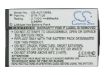 Audiovox CDM-8074/7176/7126 Battery (p/n BTR-7126) - 5
