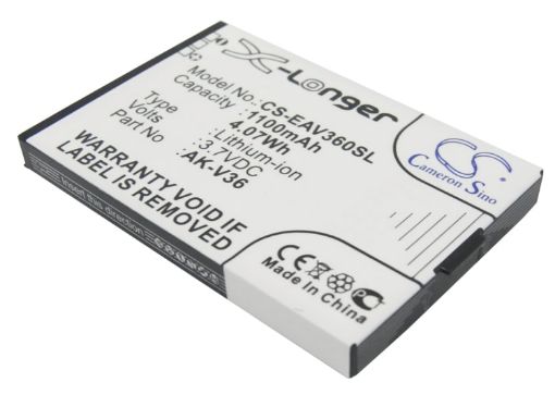 Emporia Weiss V38 V36T V35T V35001WS Battery AK-V35 AK-V36 - 1