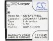 Kyocera Torque XT E6715 E6710 Battery SCP-51LBPS - 5