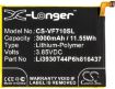 Battery for Vodafone Vfone 6+ VFD 710 Smart V8 Li3930T44P6h816437 - 5