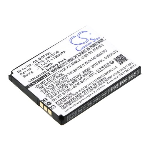 Motorola F3C F3 EM325 EM25 Battery BD50 SNN5796 - 1