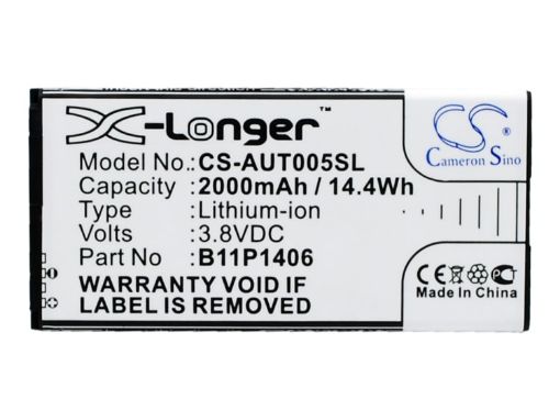 Asus T00S T005 PF450CL PadFone X Mini 4.5 Battery B11P1406 - 1