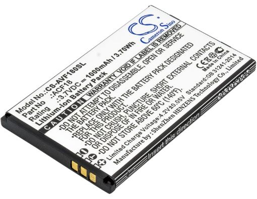 Archos F18 Battery (p/n ACF18 ACF18V2) Replacement - 1