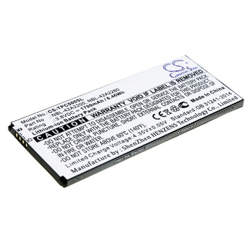 Neffos TP701A C5 LTE Dual SIM Battery NBL-42A2200 NBL-42A2280 - 1