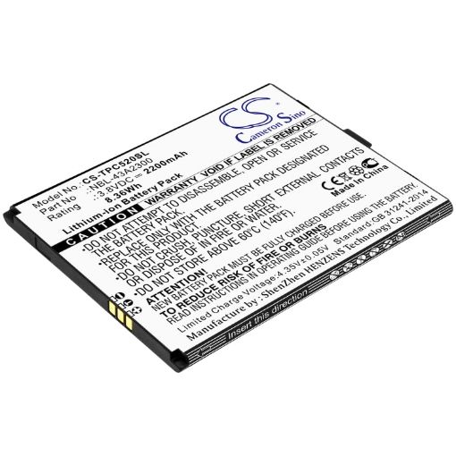 Neffos TP703A C5A Dual SIM Battery NBL-43A2300 - 1