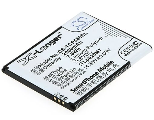 TCL P588 P588L Battery TLp020M7 - 1