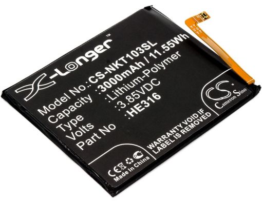 Nokia 6 Battery HE316 HE335 for TA-1039 TA-1033 TA-1025 TA-1021 - 1