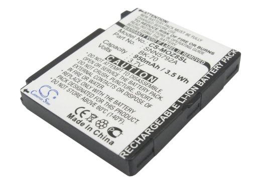 Motorola V950 Z8 i876 i335 Battery BK70 SNN5792A - 1
