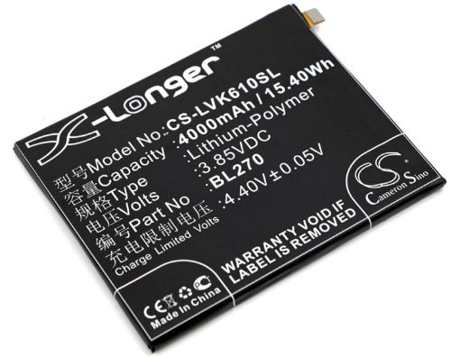 Lenovo Vibe K6 Plus/Note (2016) Battery BL270 Replacement - 1