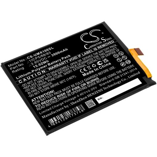 UMIDIGI X Battery 1ICP5/68/83 Replacement - 1