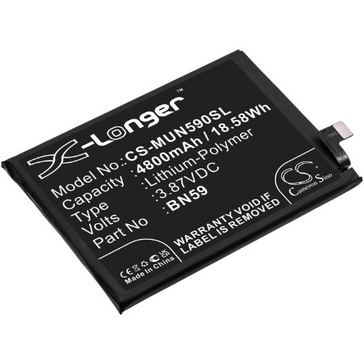 Redmi Note 10 Battery BN59 M2101K7AI M2101K7AG - 1