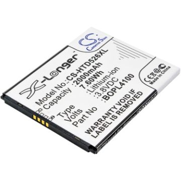 HTC Desire 526G+ 526 326G Battery BOPL4100 BOPM310 Dual Sim - 1