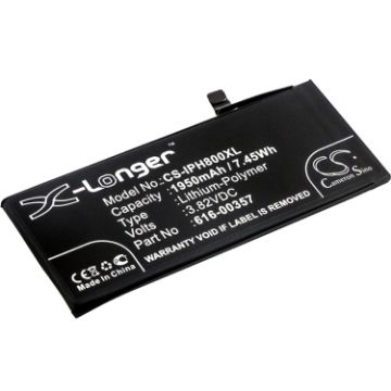 iPhone 8 Battery for Apple MQ7H2ZP/A MQ7H2LL/A A1863 616-00357 - 1